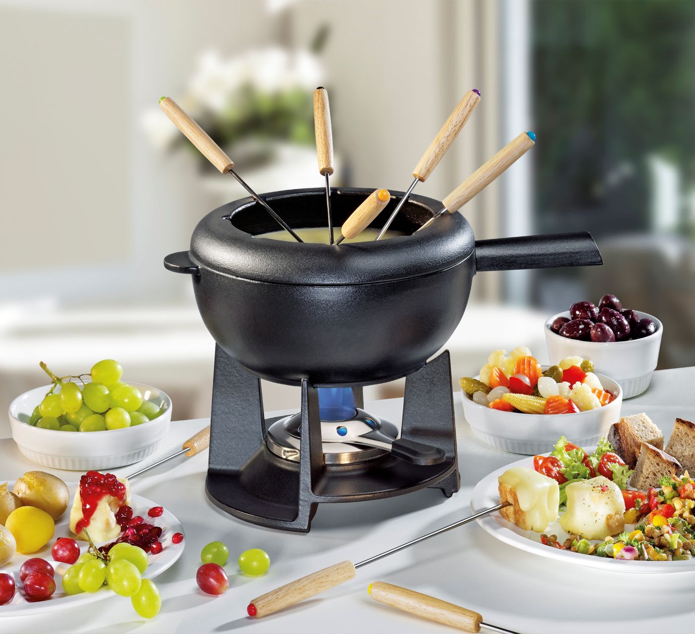 2892516020_Litinová sada na fondue pro 8 osob od SPRING